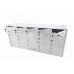 FixtureDisplays® 30-Slot Cell Phone Smartphone Charging Station Lockers Assignment Mail Slot Box USB Femal Ports in Each Slot  15252-USB